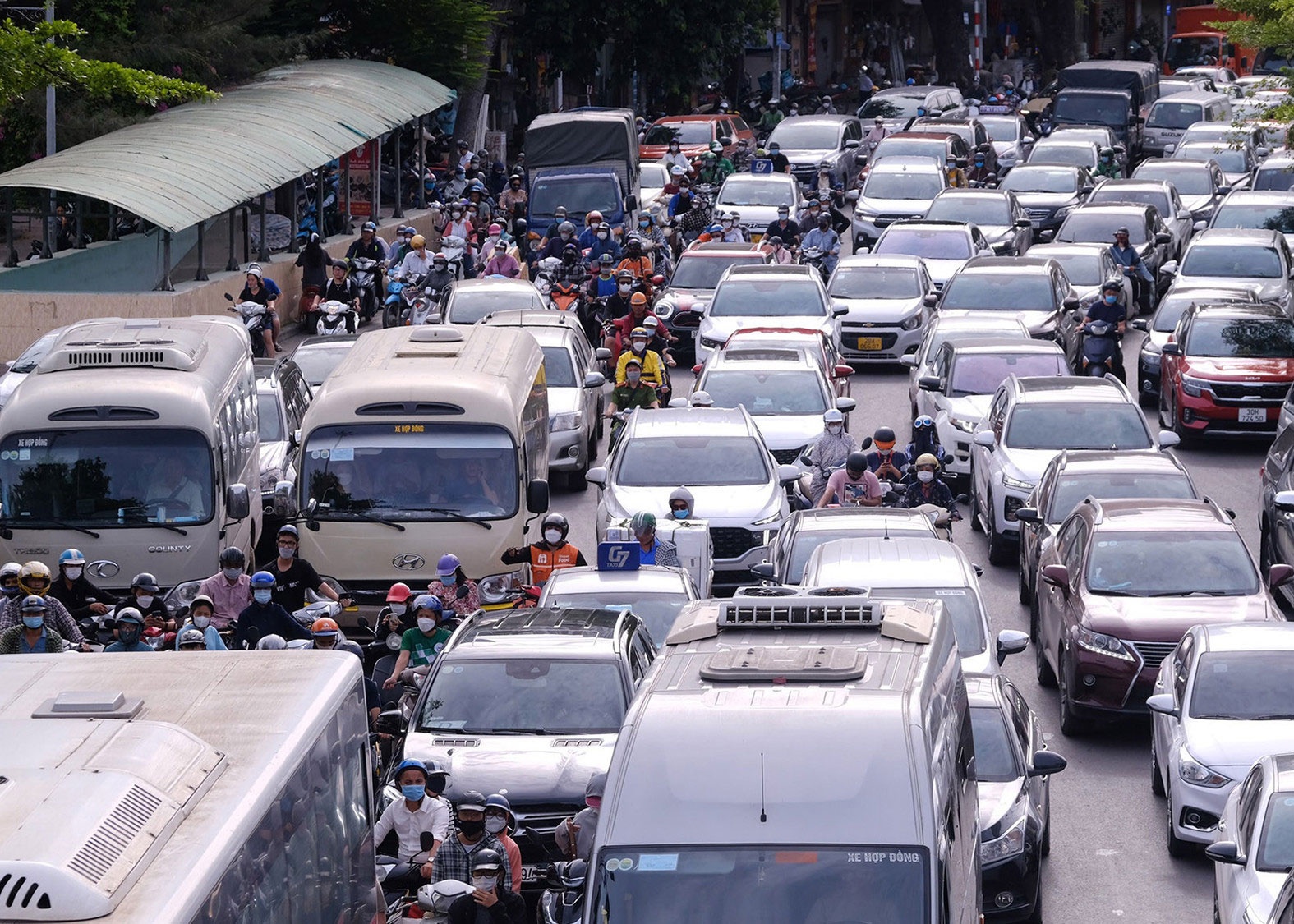 Ha Noi mo rong gap doi duong Lang, giai bai toan un tac Nga Tu So hinh anh