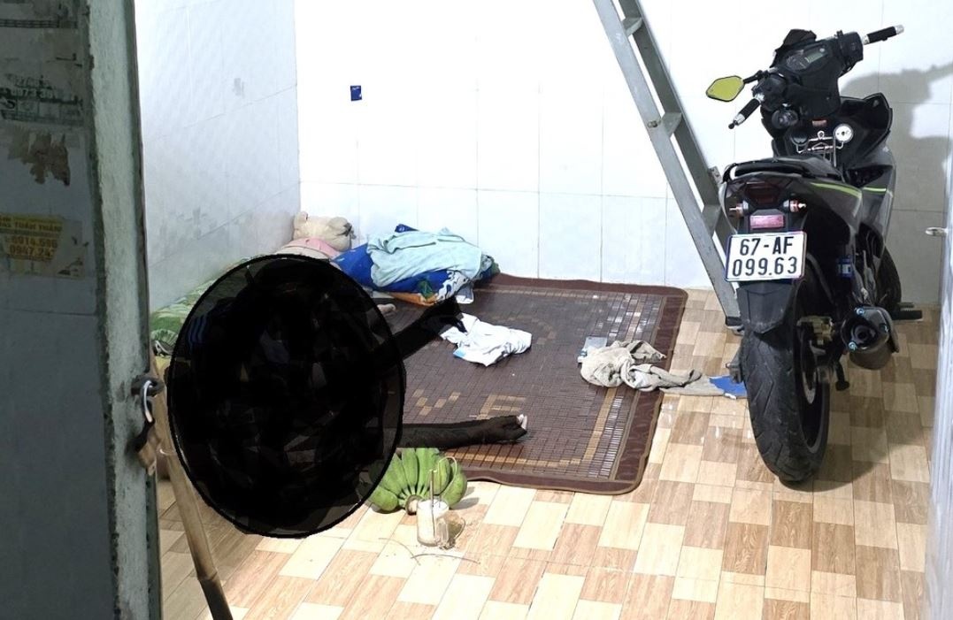 Nguoi dan ong tu vong bat thuong trong phong tro o Binh Duong hinh anh