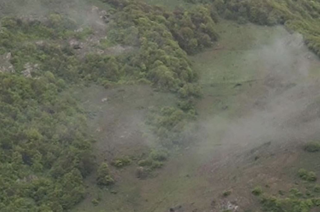 'Khong co dau hieu su song' o noi truc thang cho Tong thong Iran roi hinh anh