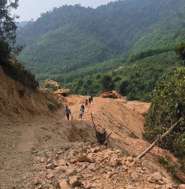 Xu phat doanh nghiep va ca nhan ui rung tu nhien o Quang Tri hinh anh
