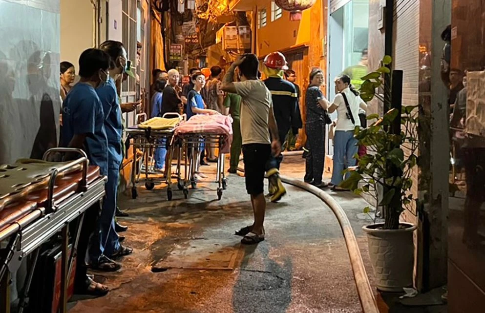 Nhan chung ke lai thoi diem lua bung len tu nha tro o Ha Noi hinh anh