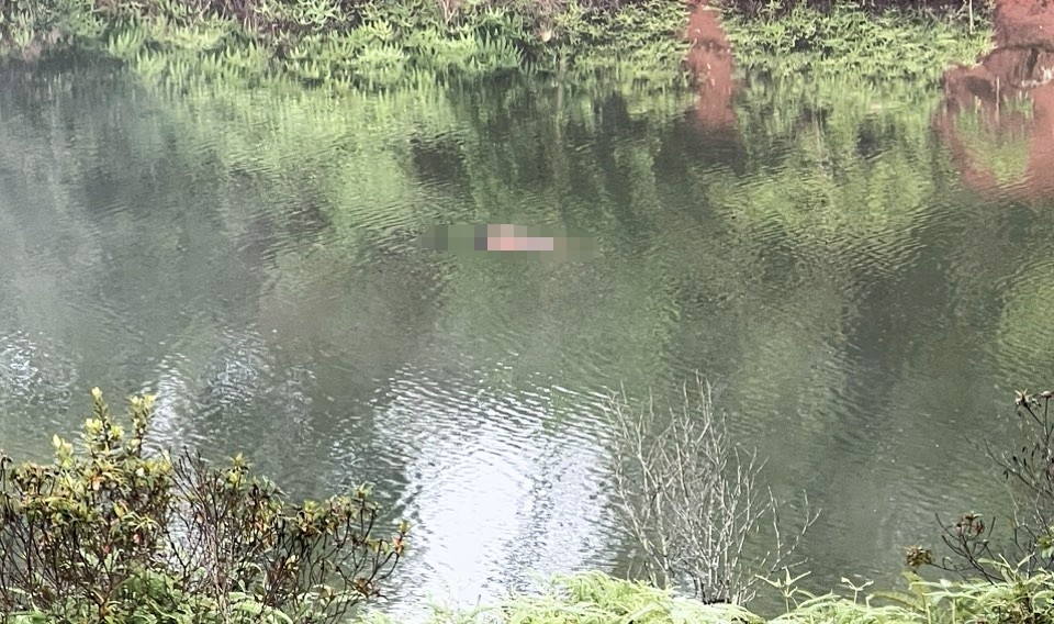 Phat hien thi the nu sinh lop 12 noi tren ho Cai Bang hinh anh