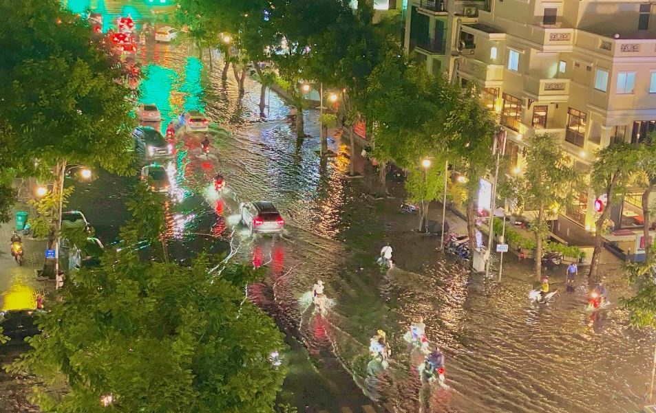 Khu nha giau o Phu My Hung ngap nang hinh anh