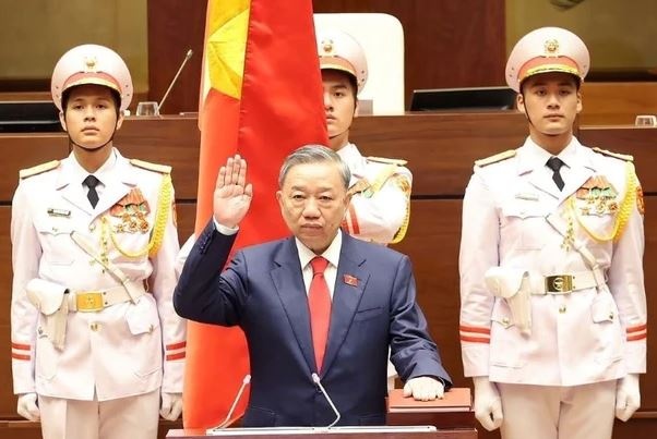 Lanh dao nhieu nuoc chuc mung Chu tich nuoc va Chu tich Quoc hoi hinh anh