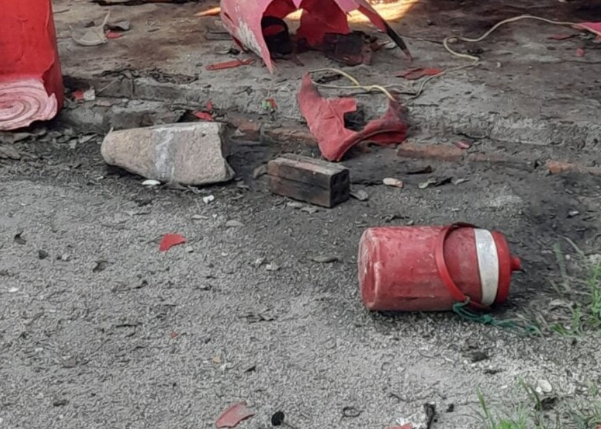 No lon nghi cua bom o Phu Yen, mot nguoi tu vong hinh anh