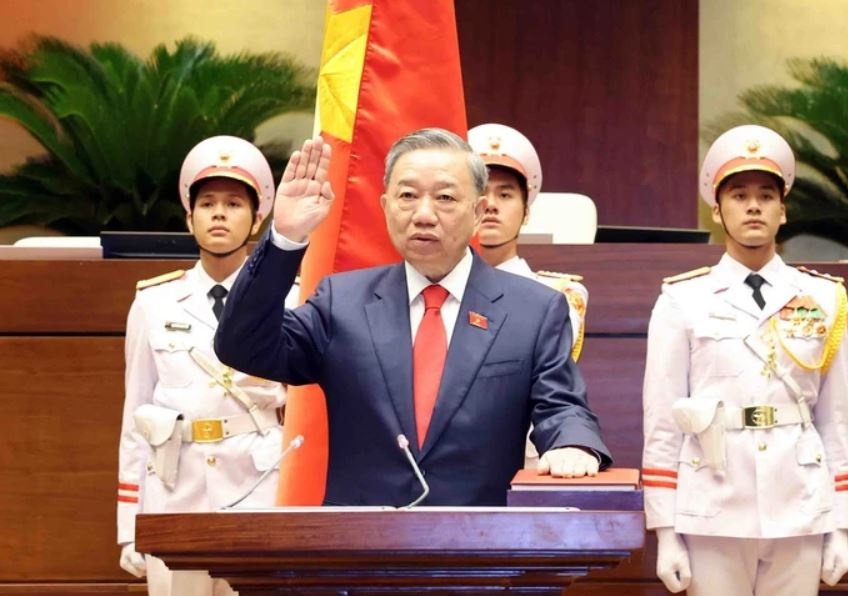 Lanh dao cac nuoc chuc mung Chu tich nuoc va Chu tich Quoc hoi hinh anh