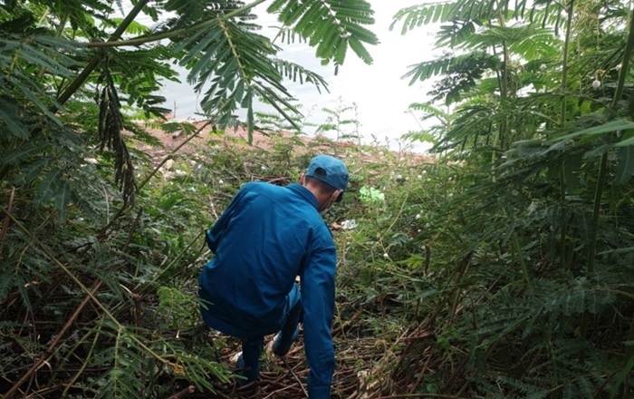 Tim thay thi the nu gioi o ho Tuyen Lam hinh anh