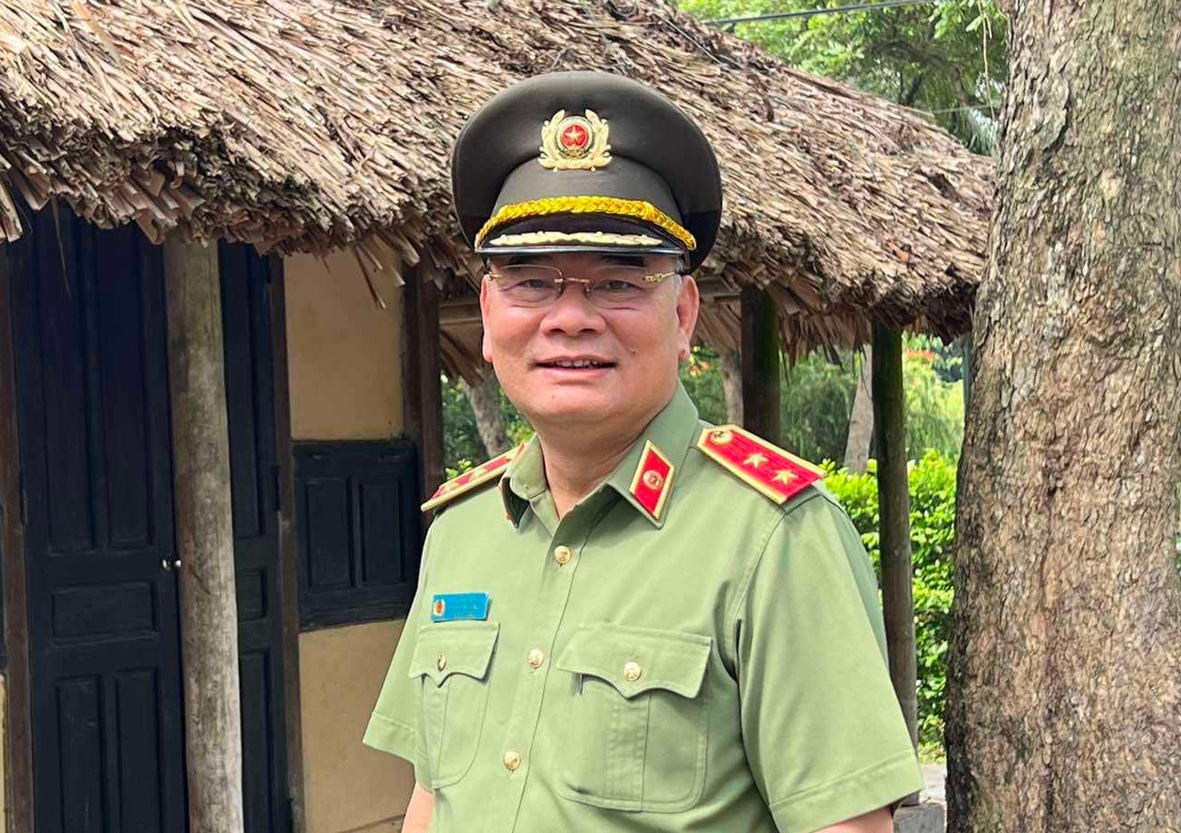 Trung tuong To An Xo thoi lam nguoi phat ngon Bo Cong an hinh anh