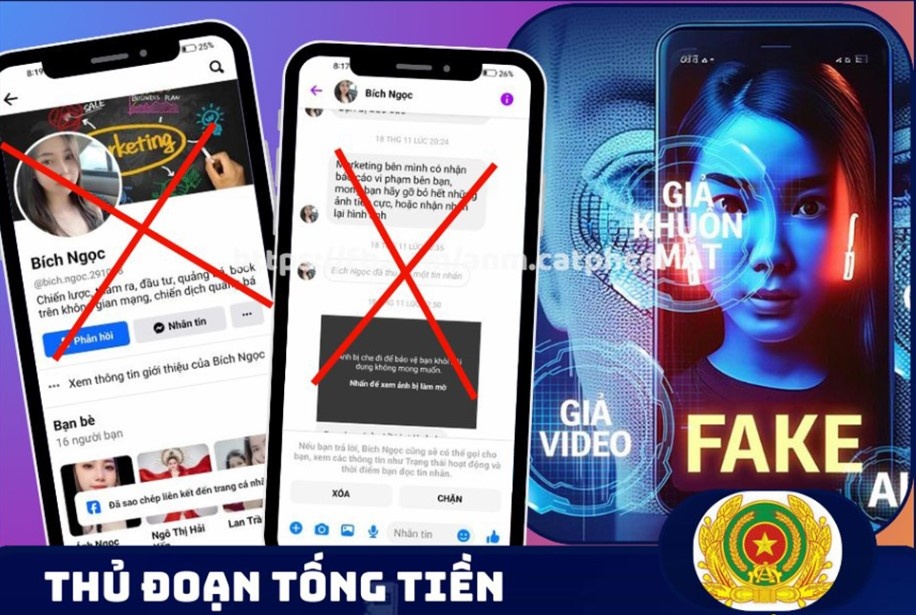 Dinh chieu lua dao khi chat sex voi nguoi mau AI Deepfake tren mang hinh anh