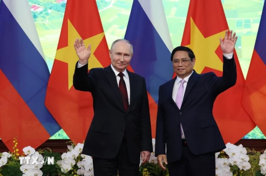 Pham Minh Chinh Vladimir Putin anh 1