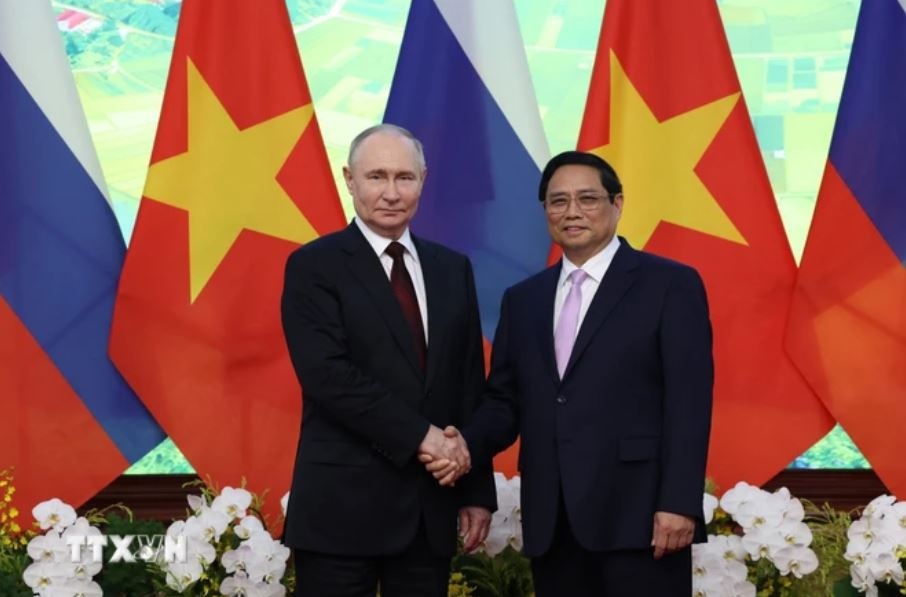 Pham Minh Chinh Vladimir Putin anh 2