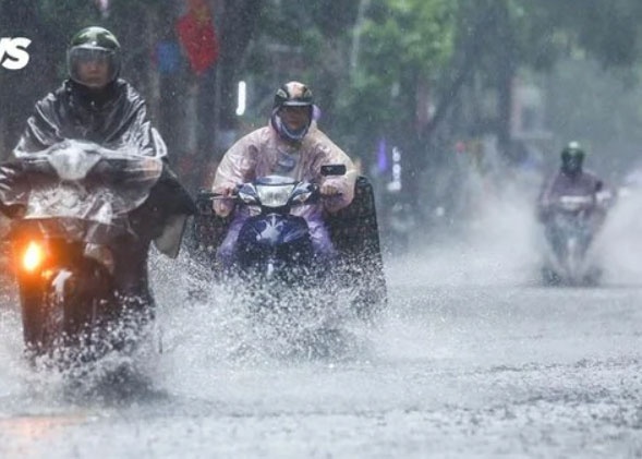 Du bao thoi tiet 10 ngay toi, Bac Bo va Bac Trung Bo hung dot mua lon hinh anh