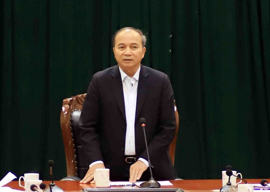 Ky luat canh cao nguyen Chu tich UBND tinh Vinh Phuc Nguyen Van Tri hinh anh