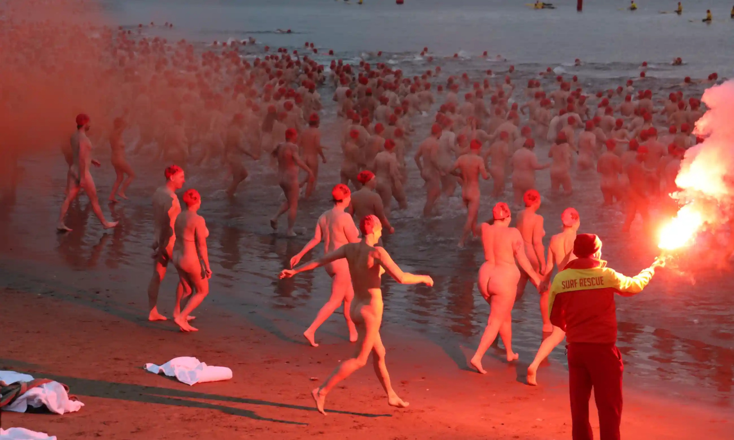 Ky luc 3.000 nguoi boi khoa than ngay dong chi hinh anh