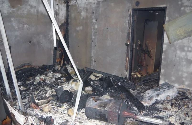 Nguyen nhan vu chay nha lam hai nguoi thiet mang o Thai Nguyen hinh anh