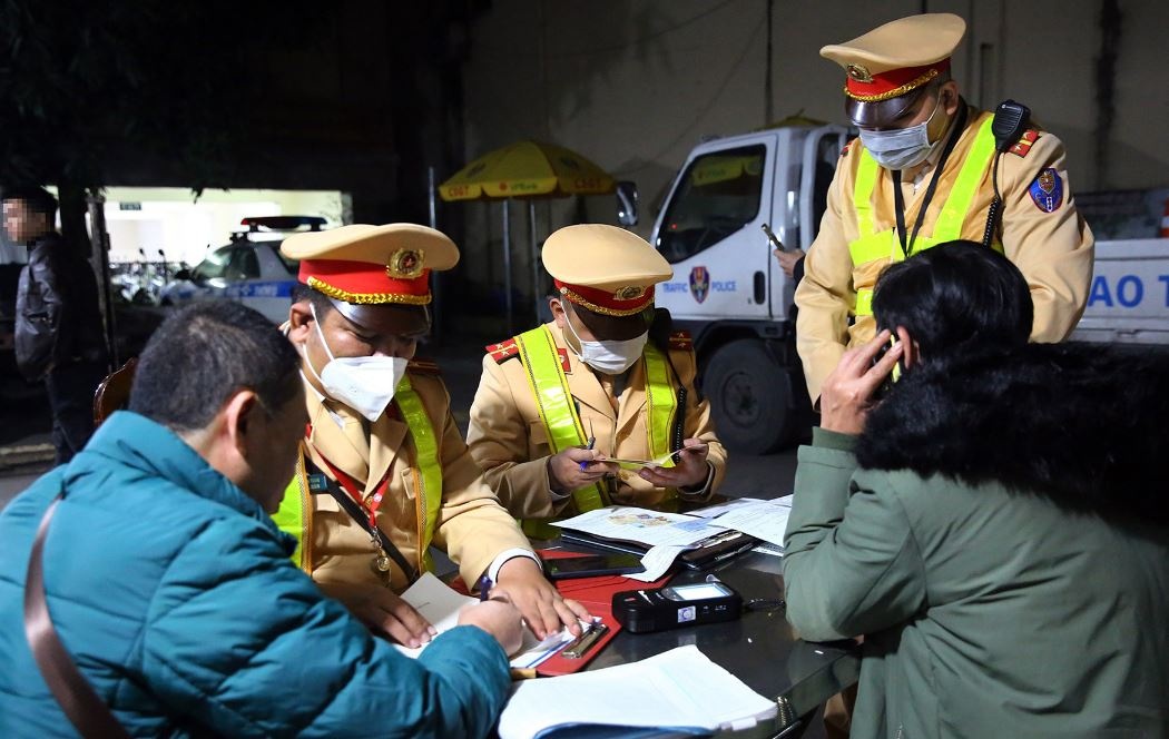 Quy dinh moi ve trich tien xu phat vi pham giao thong hinh anh