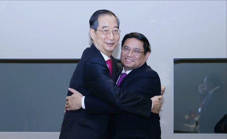 Thu tuong tham chinh thuc Han Quoc, cu the hoa cac thoa thuan cap cao hinh anh