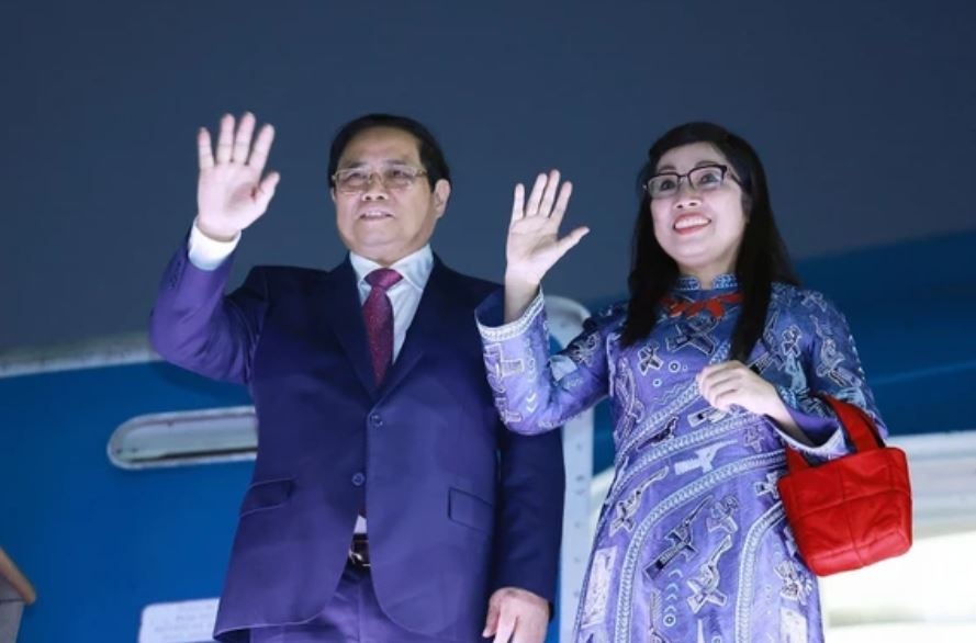 Thu tuong va Phu nhan ket thuc chuyen tham chinh thuc Han Quoc hinh anh