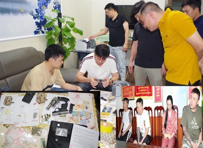 Duong day ca do,  Nguyen Trung Hieu,  Tran Thi Hien Trang,  Ha Nam anh 1