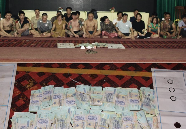 Danh bac,  Tren song Hong,  Dung flycam anh 1