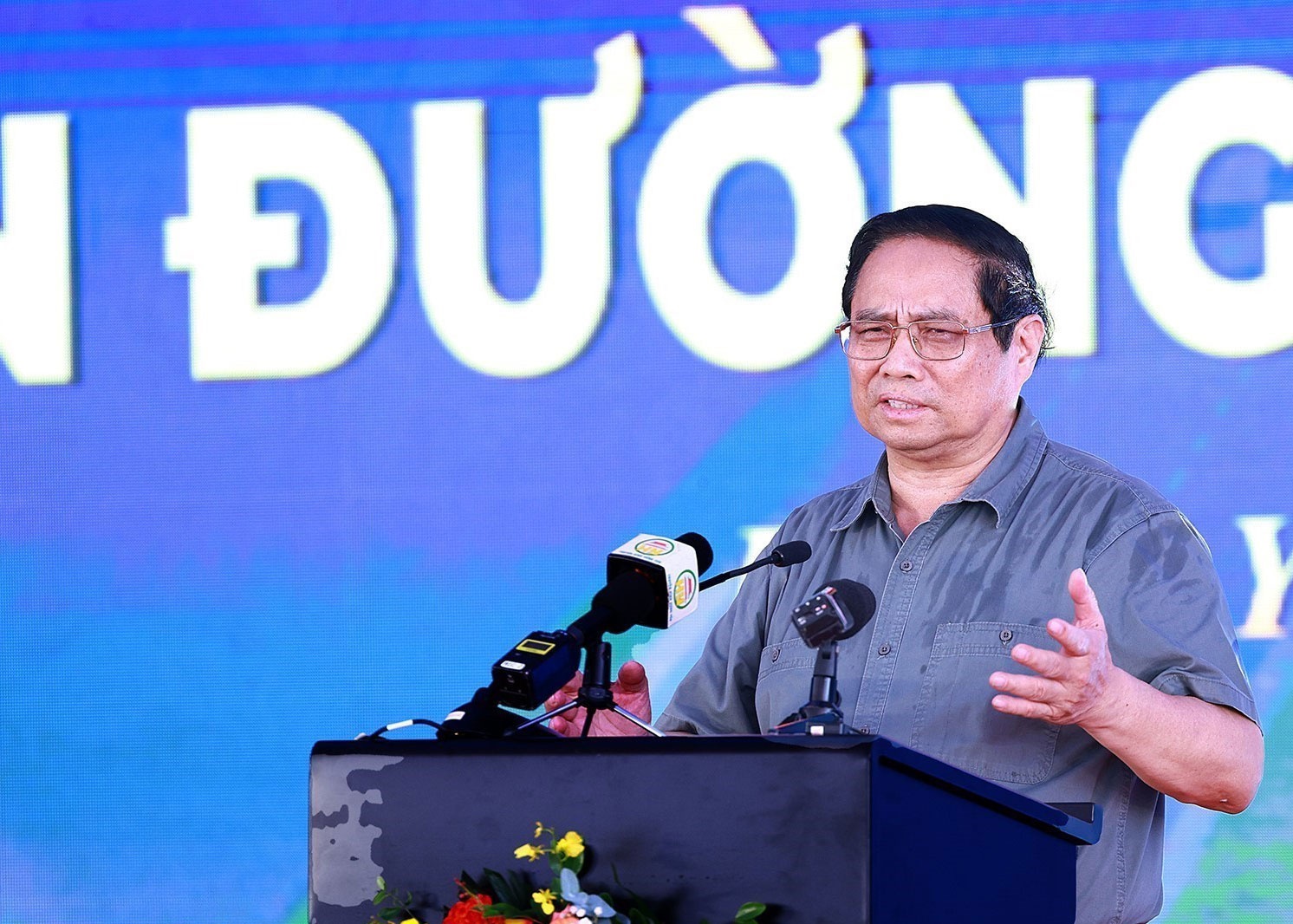 Thu tuong Pham Minh Chinh tham, lam viec tai Hung Yen hinh anh