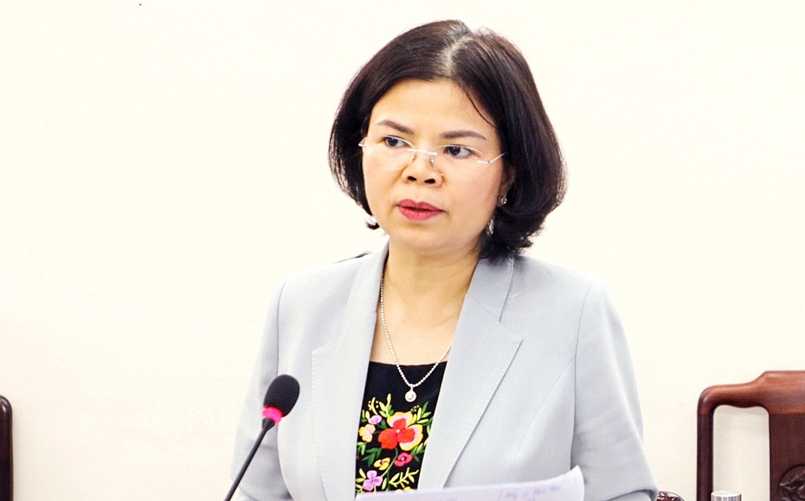 Ba Nguyen Huong Giang tiep tuc giu chuc Pho Bi thu Tinh uy Bac Ninh hinh anh