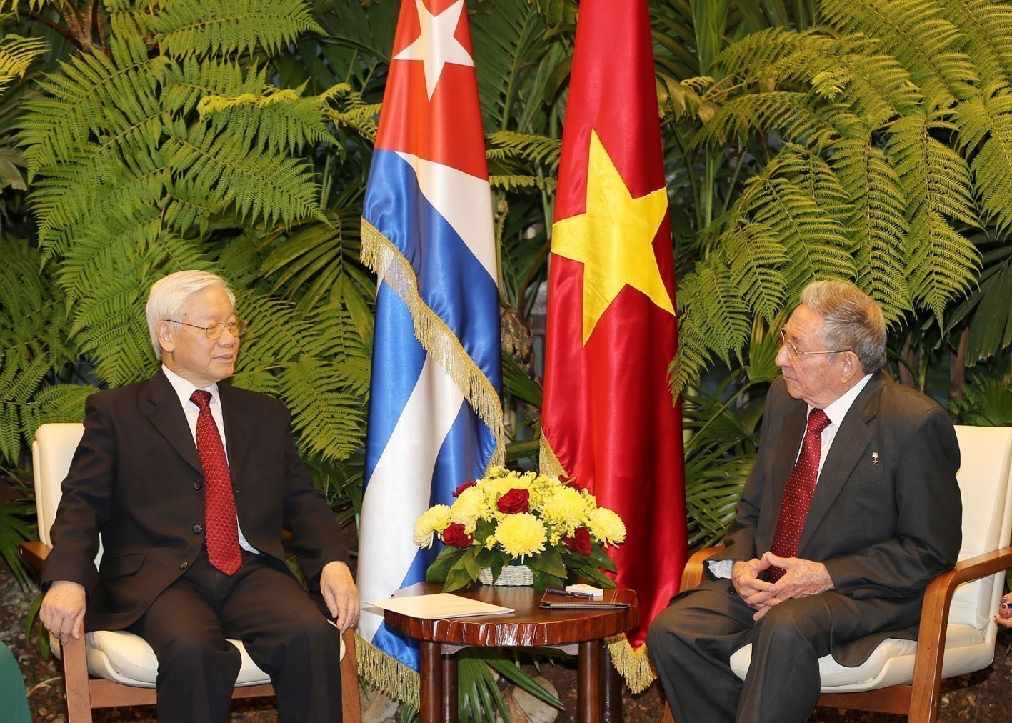 Truyen thong Cuba tri an nhung dong gop cua TBT Nguyen Phu Trong hinh anh