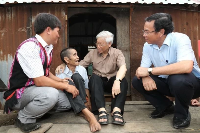 Tổng Bí thư Nguyễn Phú Trọng - nhà lãnh đạo được nhân dân yêu mến - Xã 