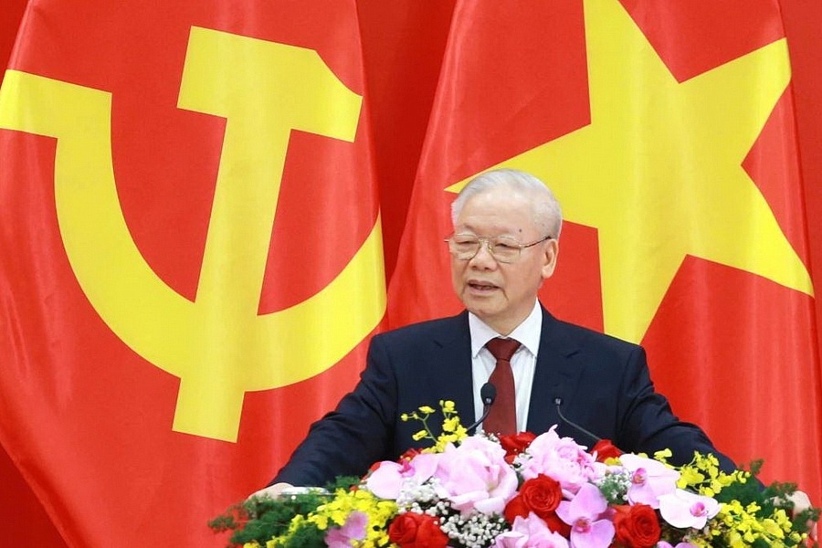 Bai viet cua Chu tich nuoc To Lam ve Tong Bi thu Nguyen Phu Trong hinh anh