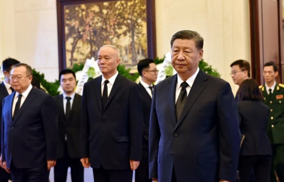 Tong bi thu Trung Quoc Tap Can Binh vieng Tong bi thu Nguyen Phu Trong hinh anh