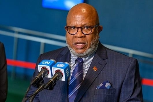 Lan dau tien Chu tich Dai hoi dong Lien Hop Quoc tham Viet Nam hinh anh