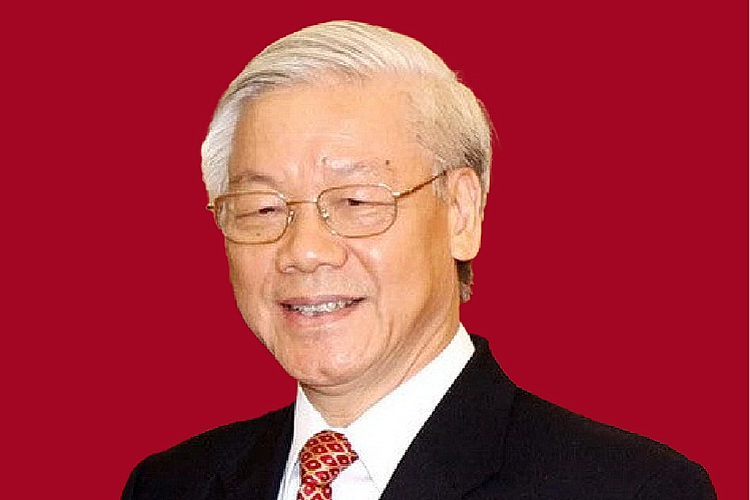 Tong Bi thu Nguyen Phu Trong qua loi ke cua nhung nguyen lanh dao hinh anh