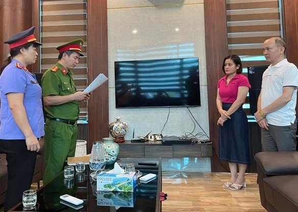 Giam doc va ke toan o Thanh Hoa bi khoi to vi tron thue hinh anh