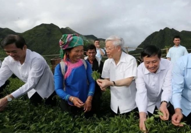 Ban Bo vuon len tu loi dong vien cua Tong bi thu hinh anh