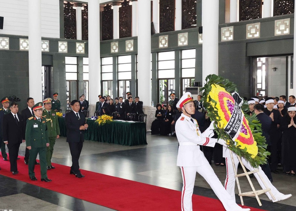 Tinh cam cua ban be quoc te tien biet Tong Bi thu Nguyen Phu Trong hinh anh