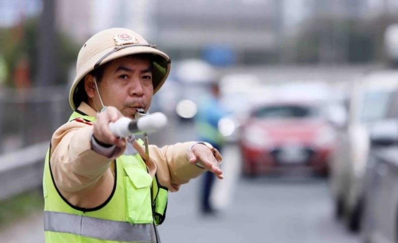 Phan luong giao thong trong hai ngay Quoc tang nhu the nao? hinh anh