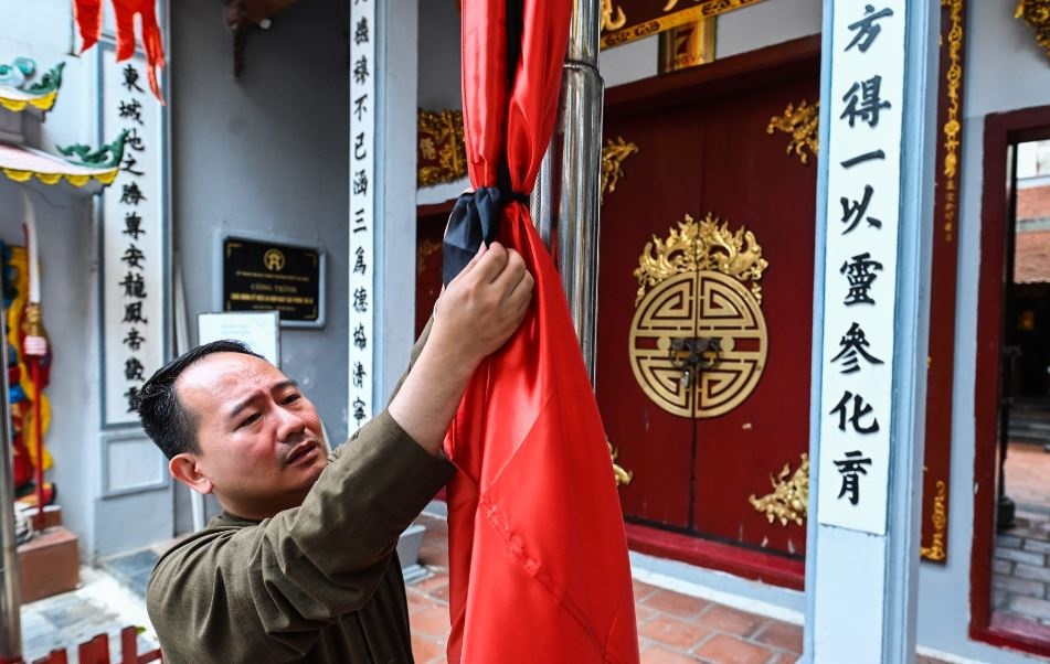 Thoi tiet ngay dau Le Quoc tang Tong Bi thu Nguyen Phu Trong hinh anh