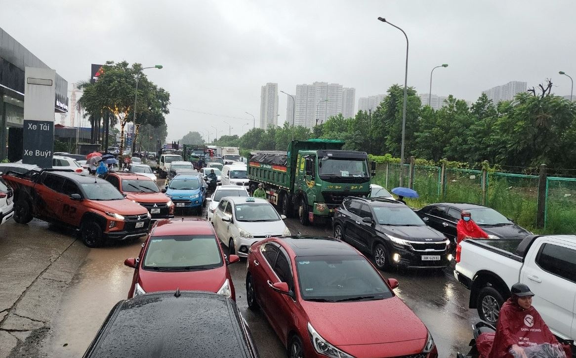 Mien Bac mua don dap, nhieu noi co lu hinh anh