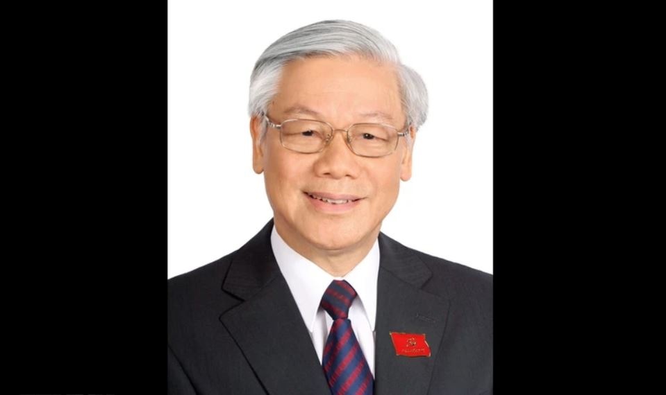 Dien, thu, thong diep chia buon Tong bi thu Nguyen Phu Trong tu tran hinh anh