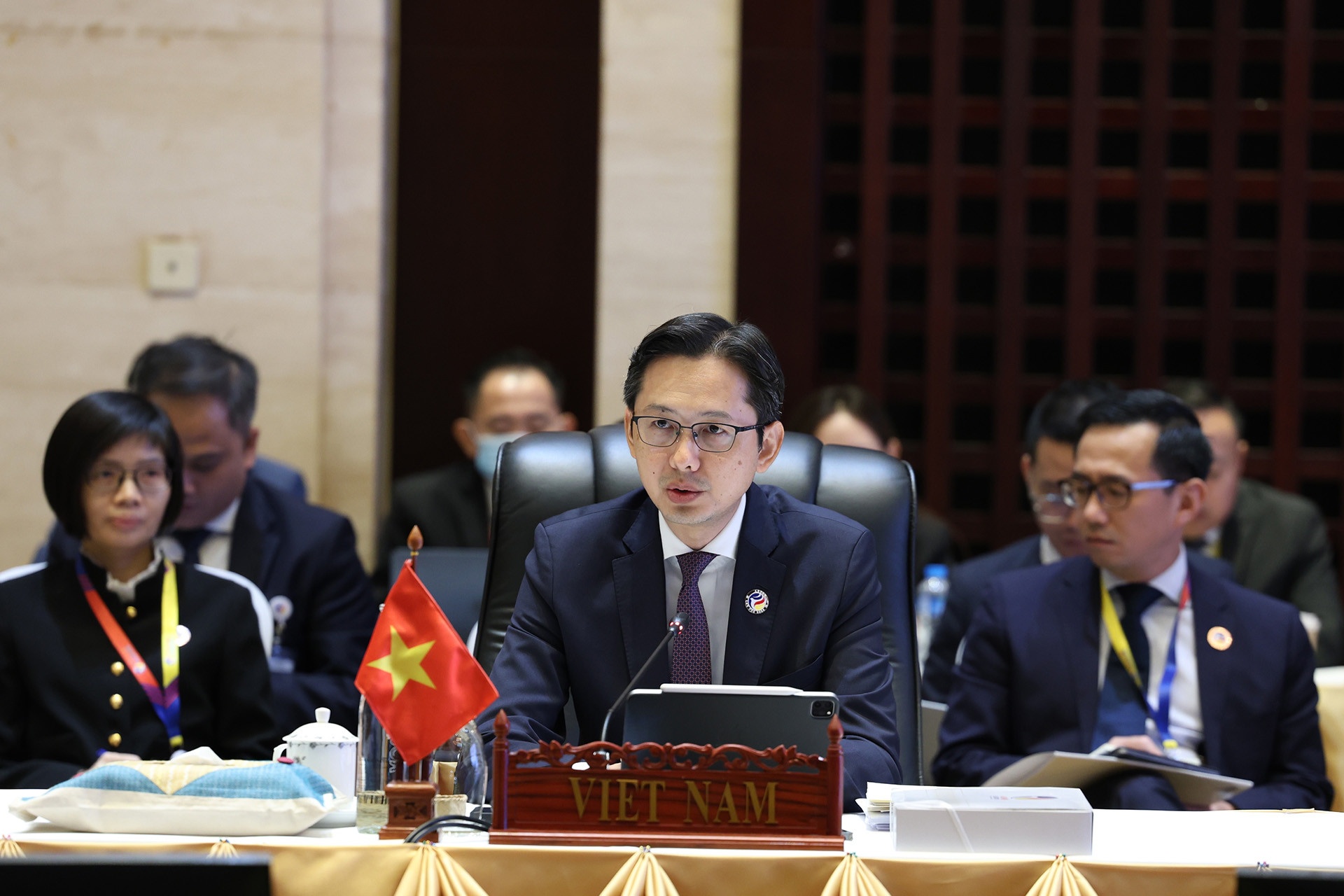 Viet Nam de nghi cac doi tac ung ho lap truong cua ASEAN ve Bien Dong hinh anh