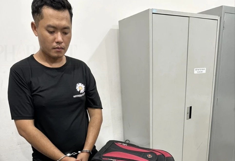 Cuop ngan hang,  Binh Duong,  Tran Duong Ngoc Hai anh 1