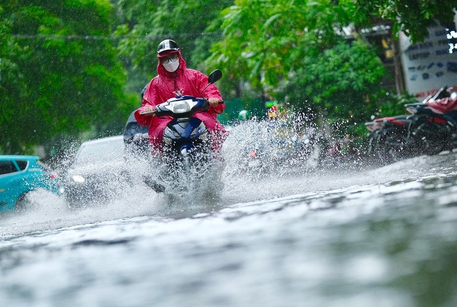 Thoi tiet 31/7: Bac Bo mua to, ngap ung cuc bo hinh anh