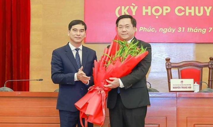 Ong Tran Duy Dong duoc bau lam Chu tich UBND tinh Vinh Phuc hinh anh