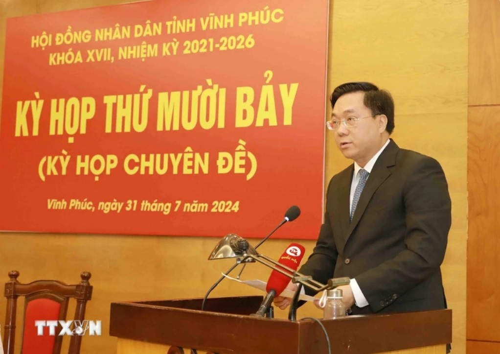 Phe chuan ket qua bau Chu tich UBND tinh Vinh Phuc hinh anh