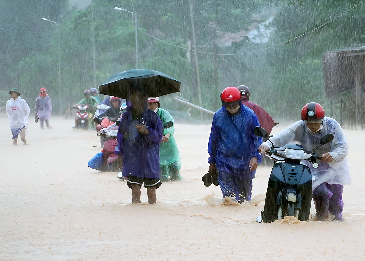 La Nina sap bat dau, mua lu don dap va khac nghiet hinh anh
