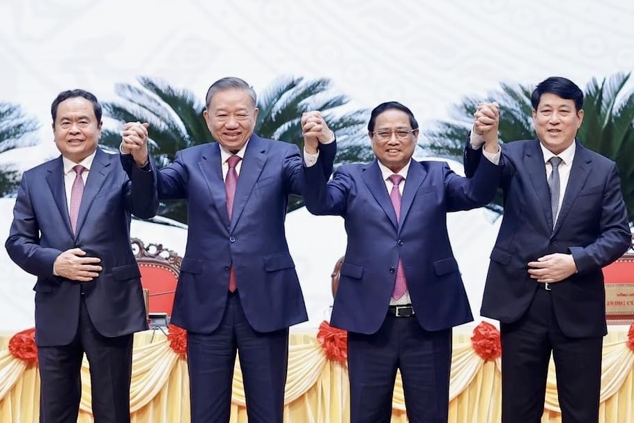 Chu tich nuoc To Lam duoc bau lam Tong Bi thu hinh anh