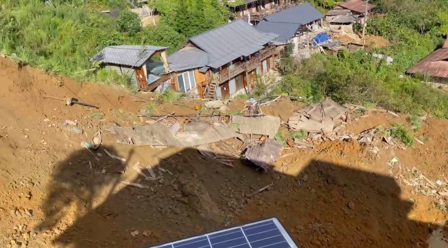 Hien truong,  Ta Xua,  vu sat lo,  Mando homestay anh 3