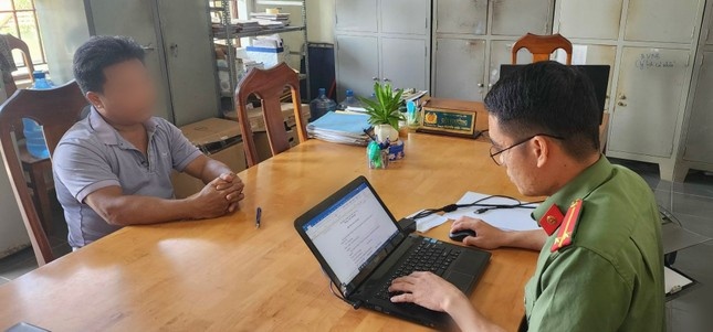 Bao chot CSGT,  Lam Dong anh 1