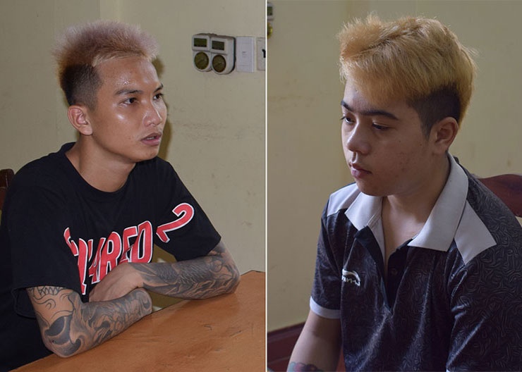 Tam giu nhom doi tuong cuop tai san cua nguoi di duong hinh anh