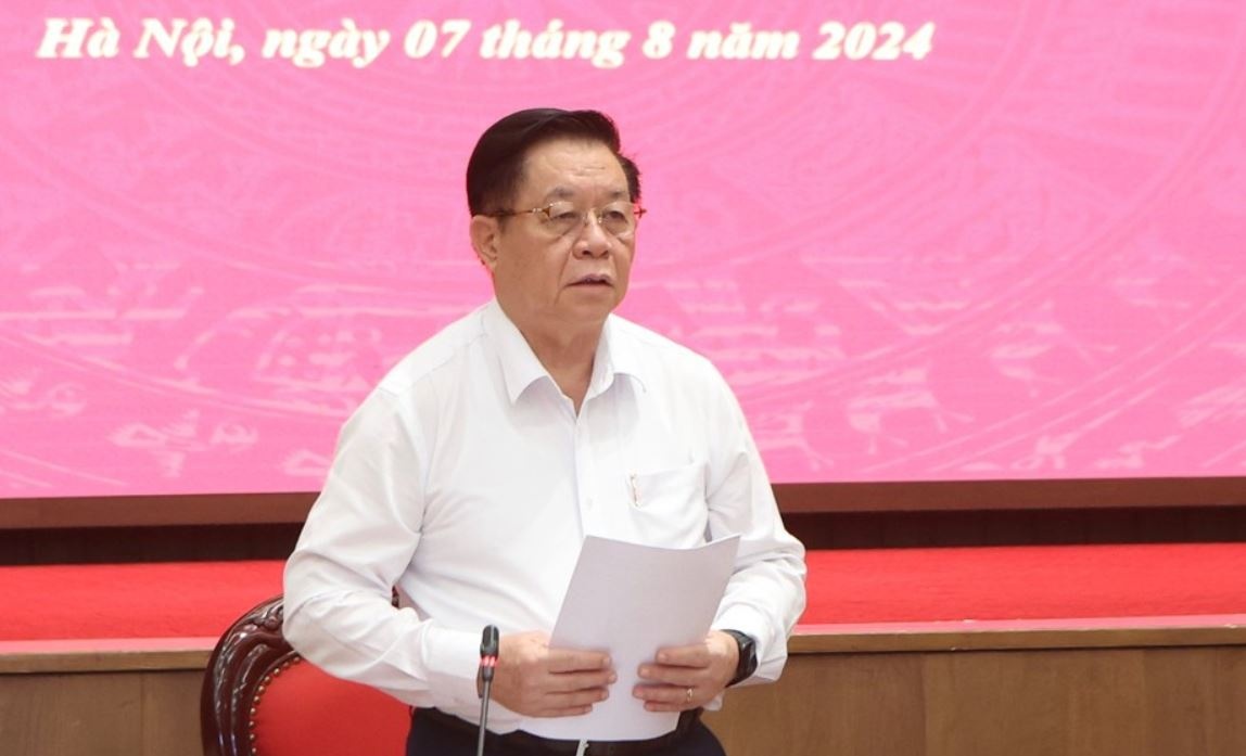 Doan khao sat Tieu ban Dieu le Dang Dai hoi XIV lam viec voi Ha Noi hinh anh